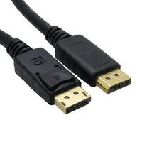 Custom length 20CM 50CM 1M 2M Gold Plated DP to DP Cable 4K DisplayPort to DisplayPort Male Cable