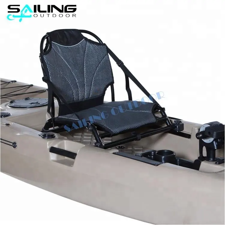 세일링 야외 편안한 명반 의자 카약 알루미늄 프레임 낚시 액세서리