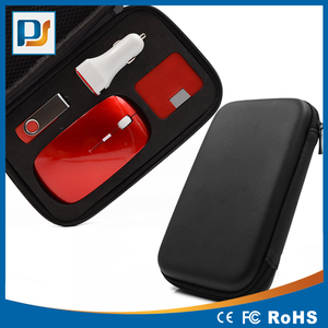 De alta calidad de viaje portátil Kit de carga inalámbrico ratón controlador Flash USB de <span class=keywords><strong>coche</strong></span> cargador y Hub USB - Product Image 5