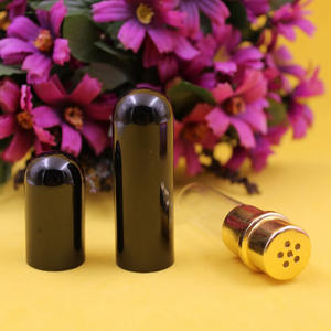 <span class=keywords><strong>Inhalateur</strong></span> en aluminium noir mat 5ML Bouteille d'aromathérapie <span class=keywords><strong>Inhalateur</strong></span> nasal en aluminium - Product Image 6