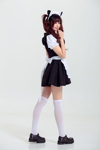 Onen instyles <span class=keywords><strong>pas</strong></span> <span class=keywords><strong>cher</strong></span> carnaval sexy femmes halloween maid lolita cosplay maid costume outfit - Product Image 6