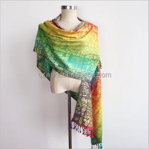 2016 Más Caliente <span class=keywords><strong>Rainbown</strong></span> Invierno Cachemir Bufanda Mujer Bufandas Chales - Product Image 2