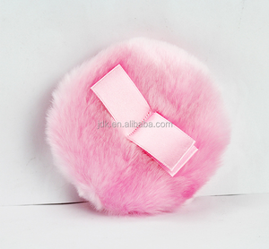 Polvo <span class=keywords><strong>Rosa</strong></span> <span class=keywords><strong>Puff</strong></span> de belleza maquillaje <span class=keywords><strong>Puff</strong></span> con cinta - Product Image 1