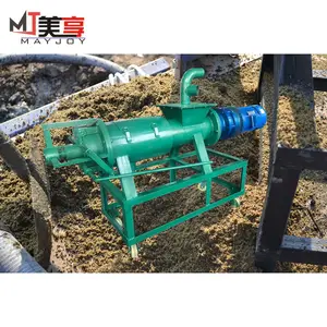 Best selling cow dung poultry manure processing machine/cow manure removal machine for farm manure and dung dewater use