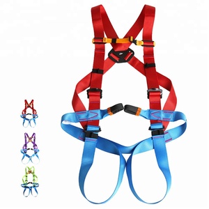 Harnais de sécurité complet XINDA, <span class=keywords><strong>ceinture</strong></span> réglable en polyester haute résistance, travaux de construction en plein air, escalade, <span class=keywords><strong>protection</strong></span> contre les chutes - Product Image 1