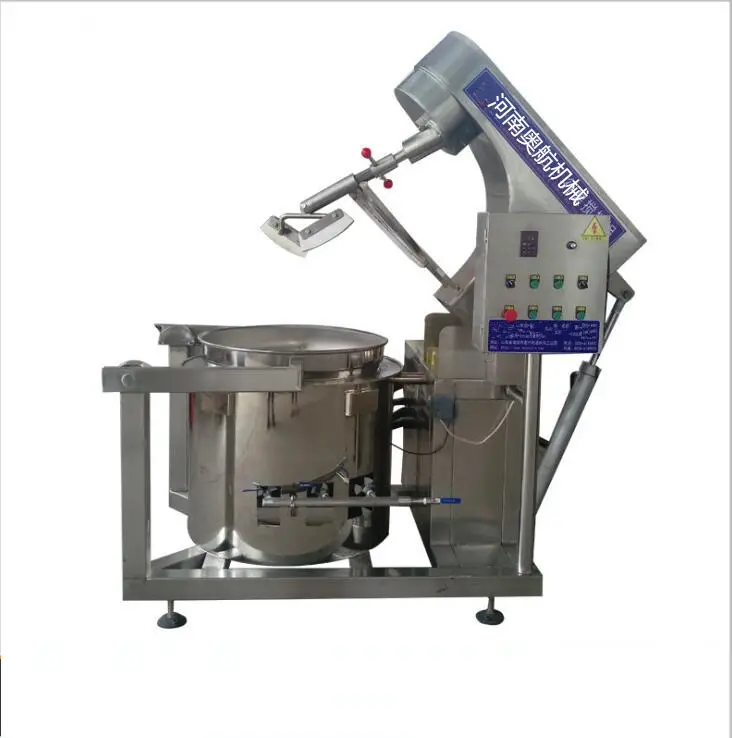 Industrie gasheizung 200 kg/std amerikanische runde Popcorn-Verarbeitung linie Corn Popper Popcorn-Maschine