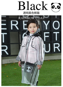 SHENGMING Offre Spéciale Enfants Pvc Imperméable Clair Imperméables - Product Image 3