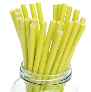 环保合适的自定义打印标志饮用 straws 纸吸管