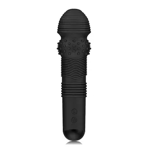 FAAK Waterproof Magic AV Wand Body Massager Sex Toys Female Masturbation 7 Speed Powerful Clit Silicone Vibrator for Women Man