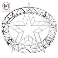 Truss Circular de Aluminio Ligero para DJ de Exterior e Interior, Truss para Decoración de Escenario y Truss de Iluminación Giratoria para Escenario de Concierto
