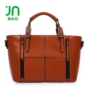 Винтажная кожаная сумка JIANUO, женская сумка-кошелек