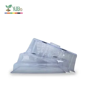 Hot Sale Good Quality PVC Material Clear Plastic Vented humidity dome for seedling trays
