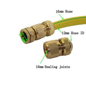 Adaptador de manguera de agua de jardín de <span class=keywords><strong>1</strong></span>/<span class=keywords><strong>2</strong></span> "Accesorios de conector de latón de cobre conector rápido - Product Image 3