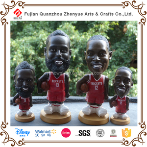 Résine polyrésine personnalisé <span class=keywords><strong>NBA</strong></span> bobble tête de poupée <span class=keywords><strong>NBA</strong></span> de <span class=keywords><strong>basket</strong></span> - ball lecteur - Product Image 3