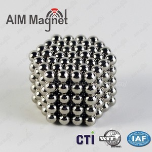 Diámetro 5 mm juguetes magnéticos esfera de la bola del neodimio de neocube neocube - Product Image 2