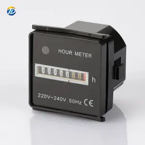 DOTO AC220V 240 V 110 V 24 V 50Hz 60Hz 48*48 digital timer stunde meter zähler hm 1