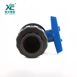 Nhà Máy Giá Chuyên Nghiệp Màu Xanh Tùy Chỉnh Xử Lý Pvc Đôi True <span class=keywords><strong>Union</strong></span> <span class=keywords><strong>Ball</strong></span> <span class=keywords><strong>Valve</strong></span> - Product Image 6