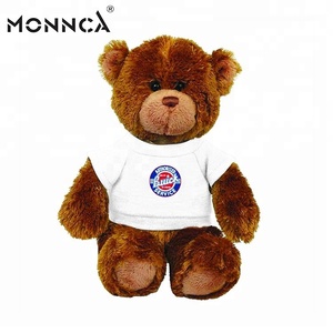 OEM Conception Doux Jouets En Peluche Poilu Mini 30 cm Teddy Ours Brun Couleur - Product Image 6