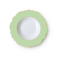 Assiette chaude en céramique de luxe, vaisselle de mariage pour les aliments de maison