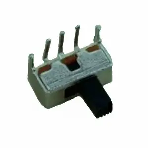 SS12F124 1P2T Vertical Type Slide Switch