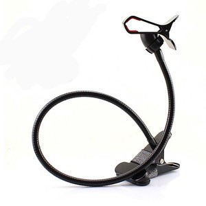 Bàn Kẹp Tay Dài Lười Giữ Điện Thoại Di Động Ống Kim Loại Cổ Ngỗng Điện Thoại Di Động Chủ Giường - Product Image 4