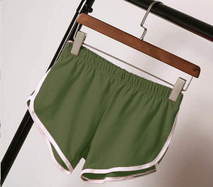 Nuovi Pantaloncini Estivi da <span class=keywords><strong>Donna</strong></span> Casual con Fascia in Vita Aderenti e Larghi per Allenamento e Sport - Product Image 3