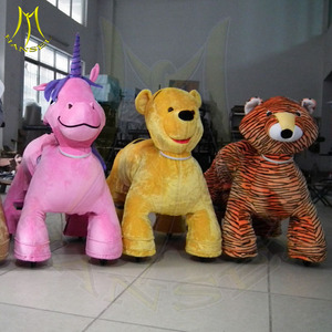 Attrazione Hansel per Parchi: Giostra Elettrica a Forma di <span class=keywords><strong>Cavallo</strong></span>, Giocattolo <span class=keywords><strong>Animale</strong></span> di Peluche - Product Image 3