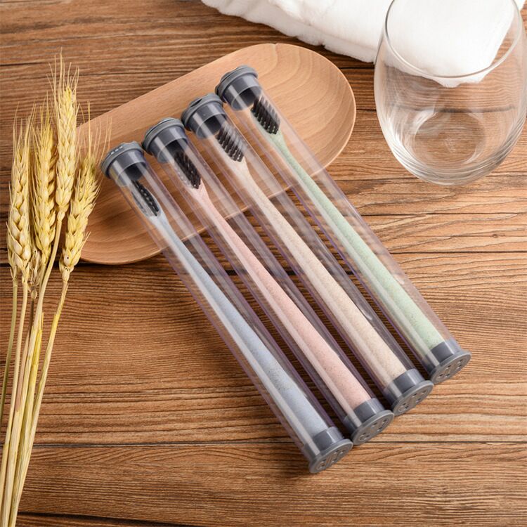 Зубная щетка из натуральной пшеницы оптом