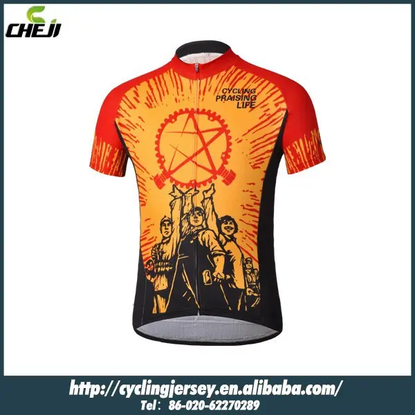 Hot 2013 Cheji cyclisme professionnel jersey de gros de l'été pour hommes peut personnalisé vêtements de sport