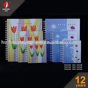 Mano cubierta notebookpersonalized gobernó el cuaderno de papel cuaderno de papel resistente al agua