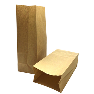Custom Made Promotionnel Pas Cher Haute Qualité Petit Brun Kraft Sacs En Papier - Product Image 4