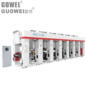 10 Color Rotogravure/Gravure /Roto Gravure Printing Machine Gravure Press