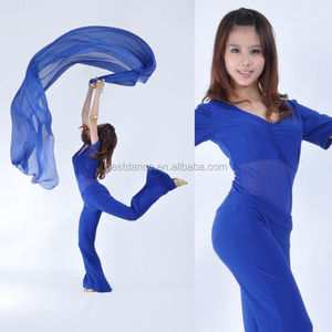 Maglioni semi garza di danza del ventre blusa Top Body suit <span class=keywords><strong>Costume</strong></span> - Product Image 4
