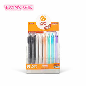 Çin'de yapılan fantezi reklam kırtasiye toptan yeni varış okul moda renkli plastik jel mürekkep kalemi - Product Image 2