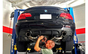 Für BMW E92 M Tech Auto Body-Kit aus Carbonfaser Heckstoßstange Diffusor <span class=keywords><strong>2</strong></span> Auspuffblenden 2007-2012 - Product Image 4