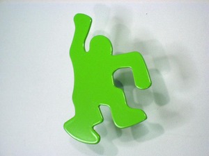 Colgador de ropa de pared cuadrado metálico - Product Image 3