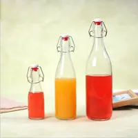 Fabricantes de garrafa de refrigerante de vidro com tampa de bloqueio DIÁRIO