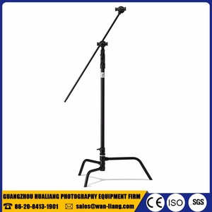Estudio fotográfico profesional 40 pulgadas <span class=keywords><strong>de</strong></span> vídeo cámara telescópica móvil compacto par led <span class=keywords><strong>trabajo</strong></span> luz boom soporte C - Product Image 3