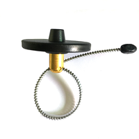 Système de sécurité Eas Am 58khz Étiquette de bouteille, alarme antivol Étiquette rigide pour bouteille de vin Rf 8.2mhz avec cordon