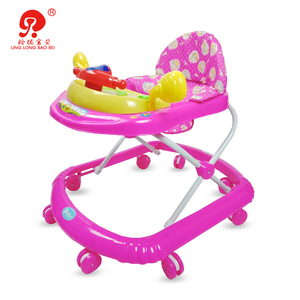 Bambini musica del bambino passeggino camminatore con 8 ruote girevoli - Product Image 1
