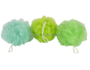Hot bán PE mềm <span class=keywords><strong>Sponge</strong></span> Tắm Lưới tắm Puffs cho cơ thể làm sạch được sản xuất bởi PE Chất liệu và thêm vào thuốc nhuộm - Product Image 1