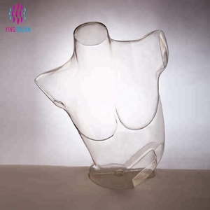 透明プラスチック製女性トルソー販売中 - Product Image 2