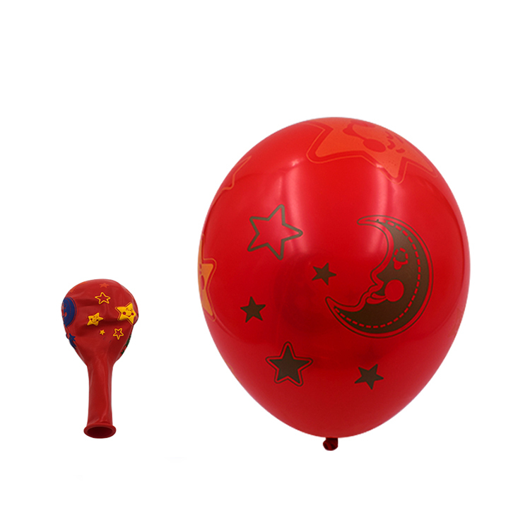 Various Colored Printed Good Quality Helium Tank Happy Birthday Balloons