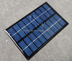 5 v 9 V 12 v Piccolo Pannello Solare 3 W Epossidico Incapsulato Energia solare 300mA Pannello Solare In Silicio Policristallino - Product Image 1