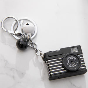 Pabrik Kustom Kreatif Plastik Senter Gantungan Kunci Promosi Kamera Mini 3D LED Gantungan Kunci Gantungan Kunci Lampu - Product Image 3