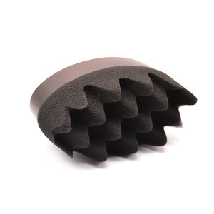 Personalizzato Barbiere Spazzola di <span class=keywords><strong>Capelli</strong></span> di Legno <span class=keywords><strong>Spugna</strong></span> Uso <span class=keywords><strong>Per</strong></span> L'uomo Nero - Product Image 1