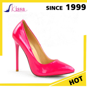 Nuevo diseño bombea punto Toe para mujer <span class=keywords><strong>de</strong></span> los <span class=keywords><strong>altos</strong></span> talones tacones <span class=keywords><strong>de</strong></span> aguja mujeres - Product Image 1