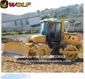 WOLF soil compactor for earth moving works