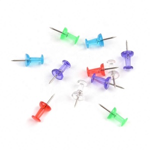 Nhà Máy Sản Xuất Hot Bán Sản Phẩm Trung Quốc Bán Buôn Tùy Chỉnh Trang Trí Minh Bạch Thường Xuyên Shape <span class=keywords><strong>Push</strong></span> Pin - Product Image 1