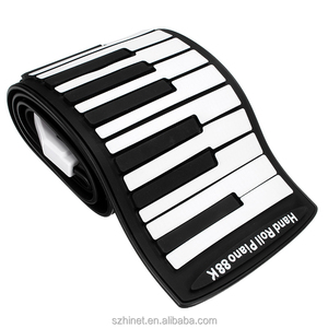 HiFing 61 Tuts Professional <span class=keywords><strong>Roll</strong></span> Up <span class=keywords><strong>Piano</strong></span> Keyboard Hand Rolled <span class=keywords><strong>Piano</strong></span> Elektronik
